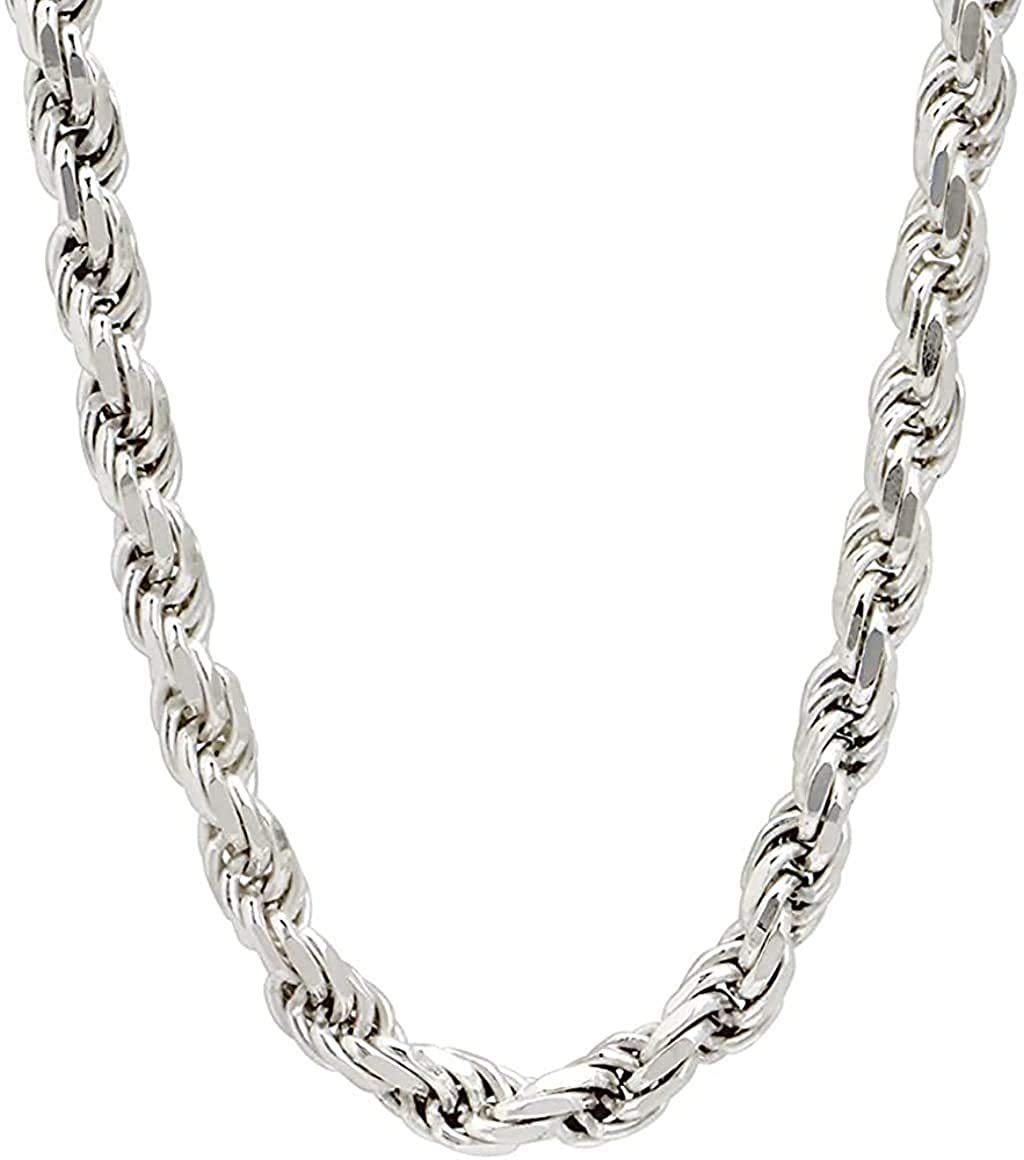 The Classic Silver Rope Chain⁠.